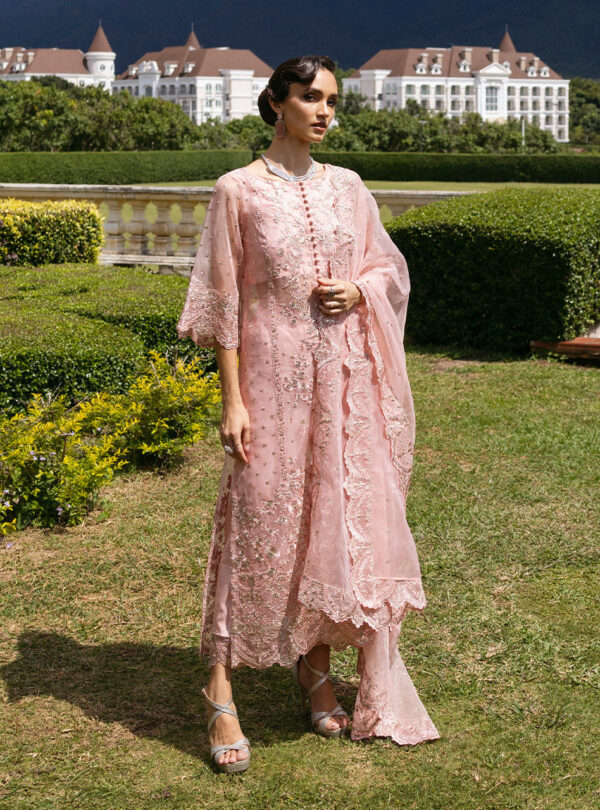 Zainab Chottani D-03 Rosã ?A Chottani Embroidered Organza