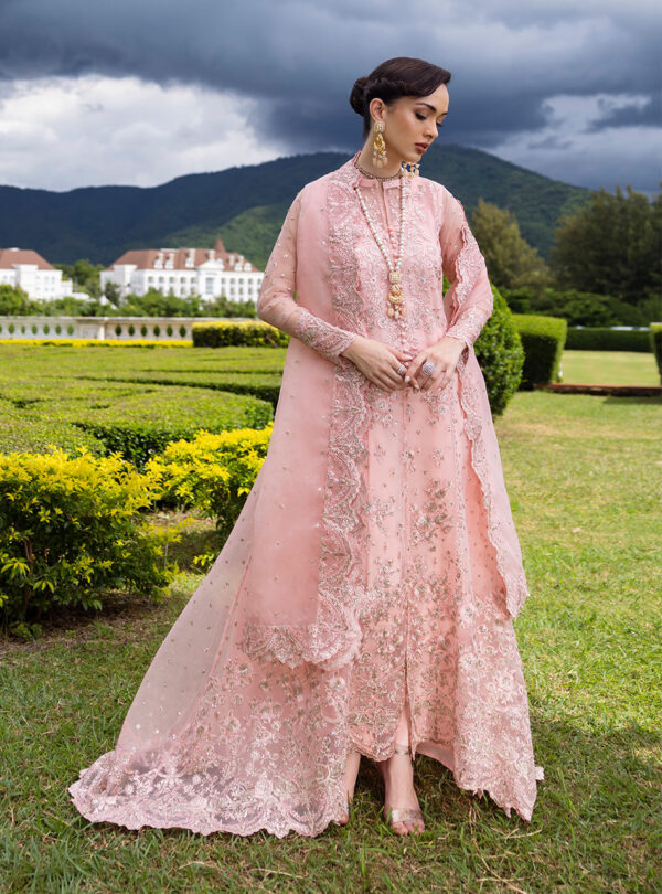 Zainab Chottani D-03 Rosã ?A Chottani Embroidered Organza