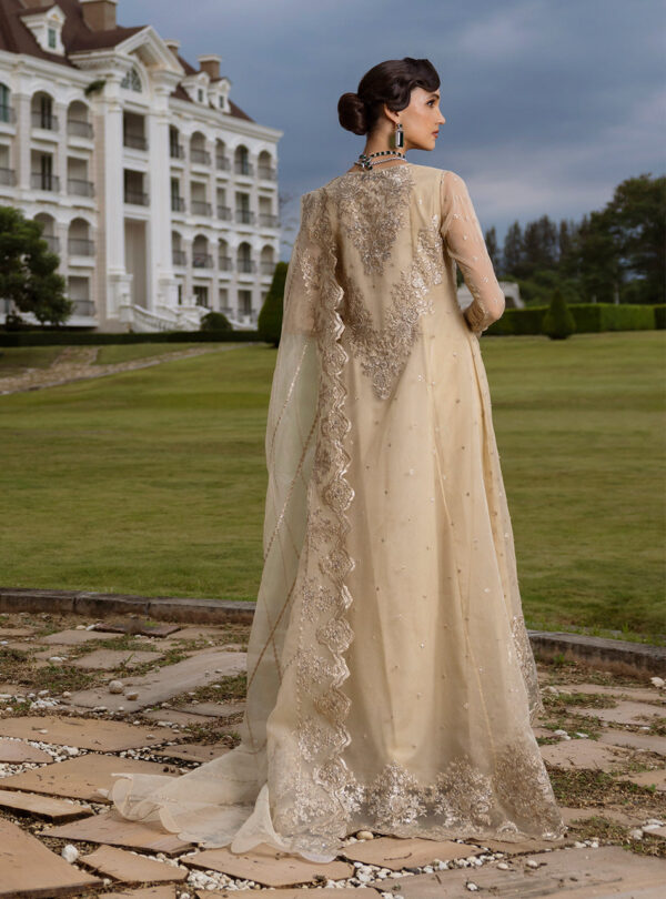 Zainab Chottani D-04 Ivana Chottani Embroidered Organza