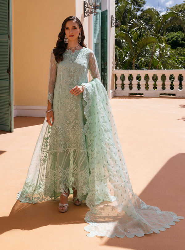 Zainab Chottani D-05 Sherine Chottani Embroidered Organza