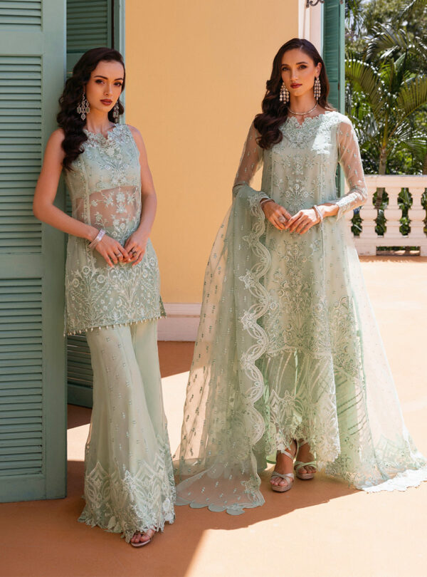 Zainab Chottani D-05 Sherine Chottani Embroidered Organza