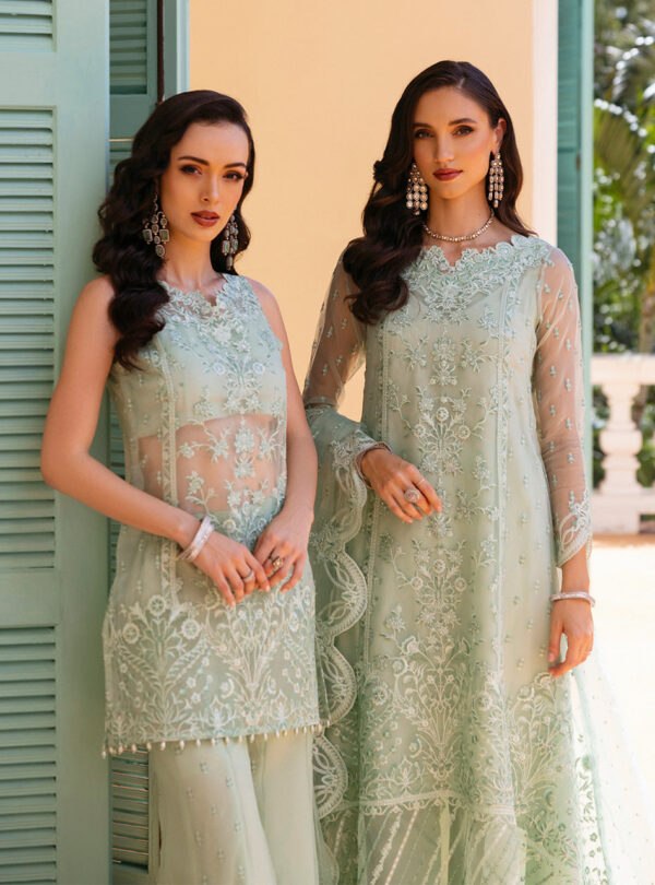 Zainab Chottani D-05 Sherine Chottani Embroidered Organza