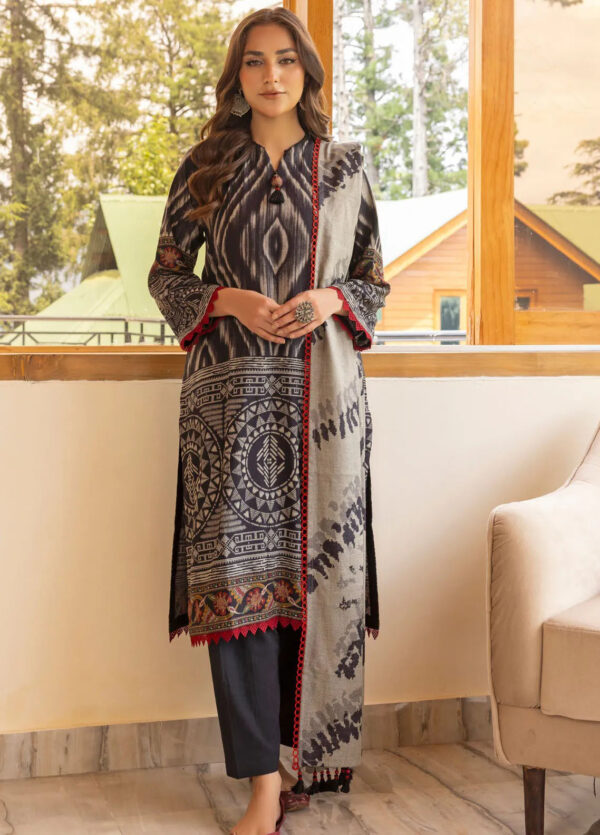 Gul Ahmed Dh-42004 Printed Dhanak Collection