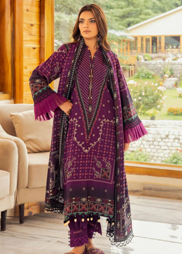 Gul Ahmed Dh-42008 Printed Dhanak Collection