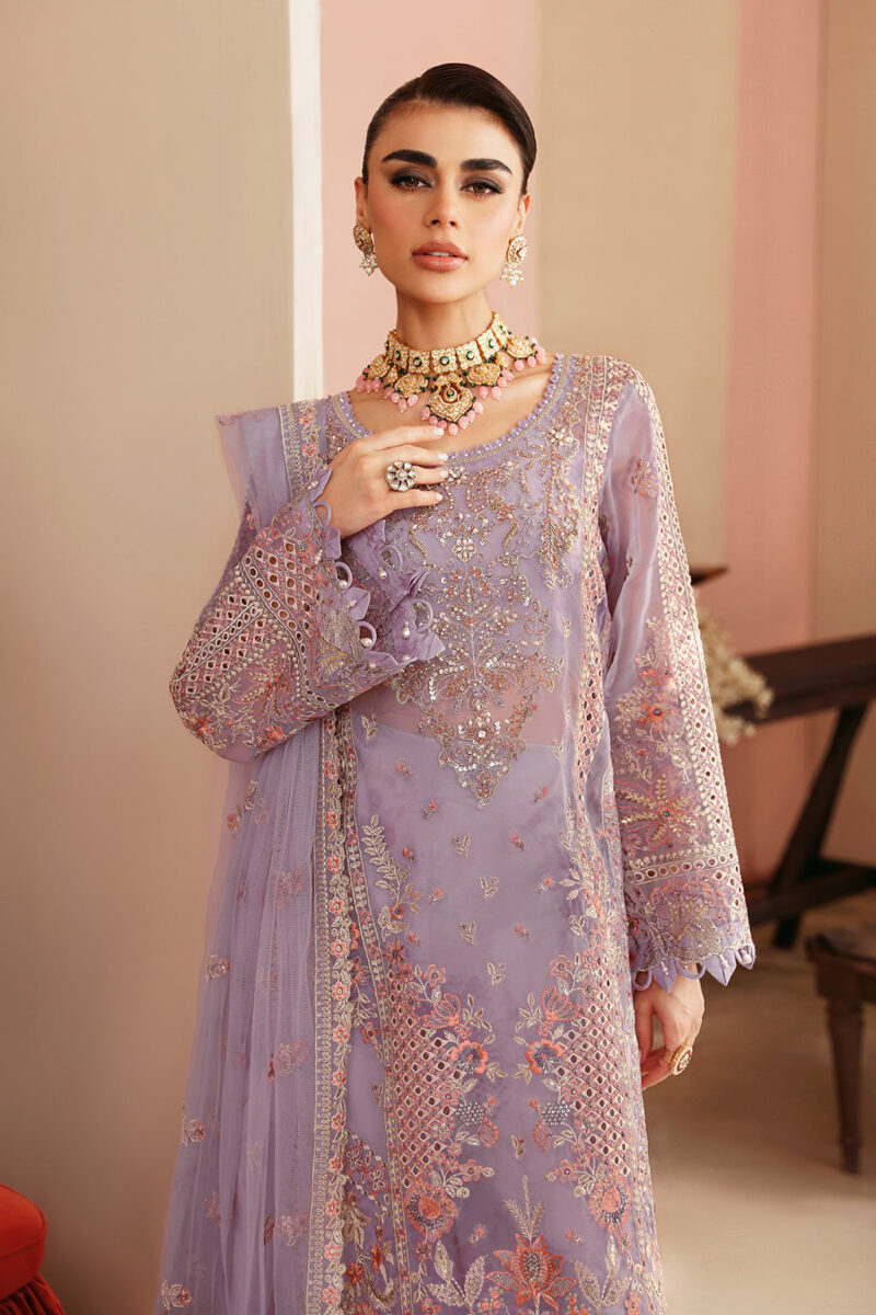 Ramsha E-201 Festive Vol-02 Embroidered Organza