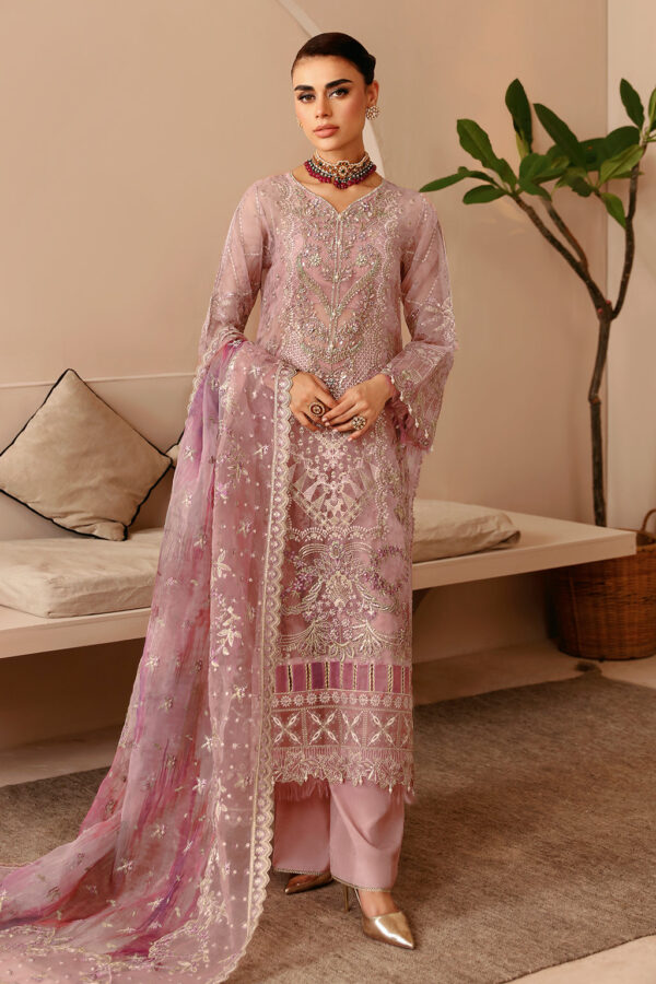 Ramsha E-206 Festive Vol-02 Embroidered Organza