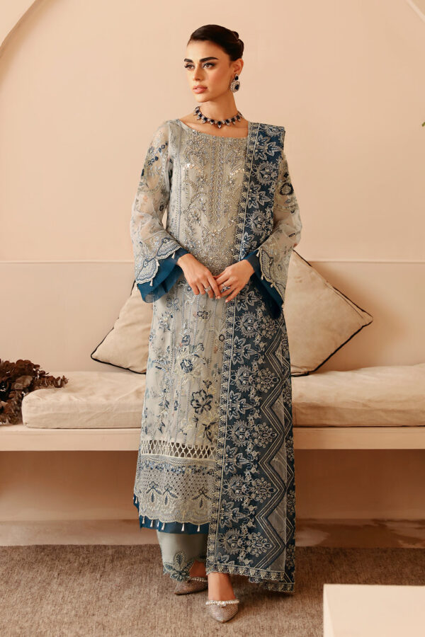 Ramsha E-207 Festive Vol-02 Embroidered Organza