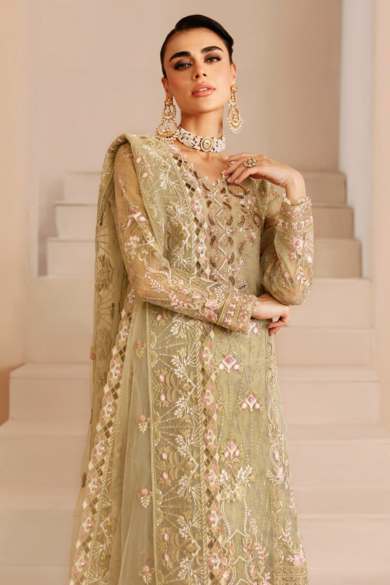 Ramsha E-208 Festive Vol-02 Embroidered Organza