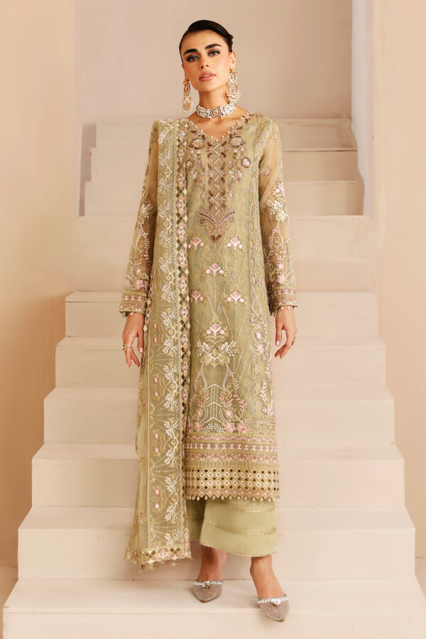 Ramsha E-208 Festive Vol-02 Embroidered Organza