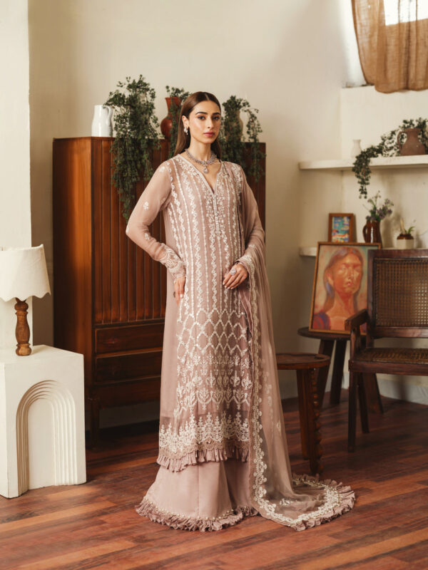 Sifa Eda Mysha Embroidered Chiffon