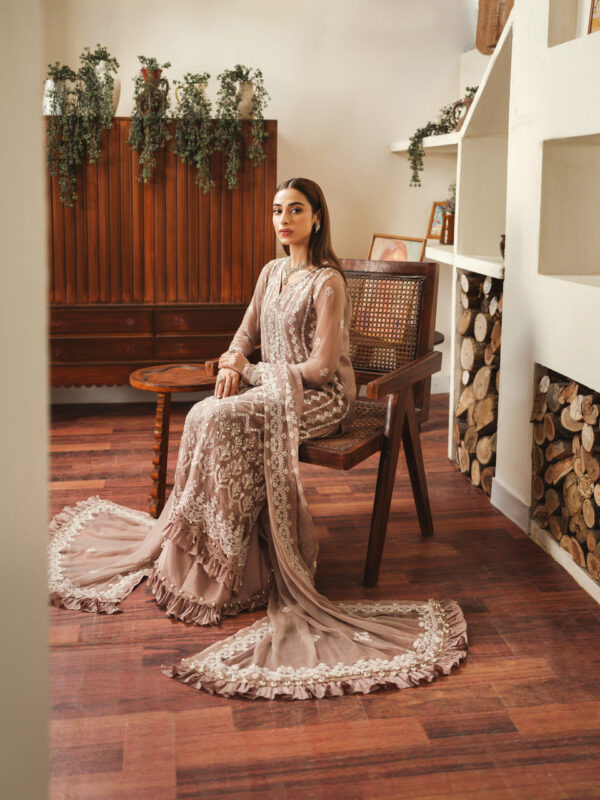 Sifa Eda Mysha Embroidered Chiffon