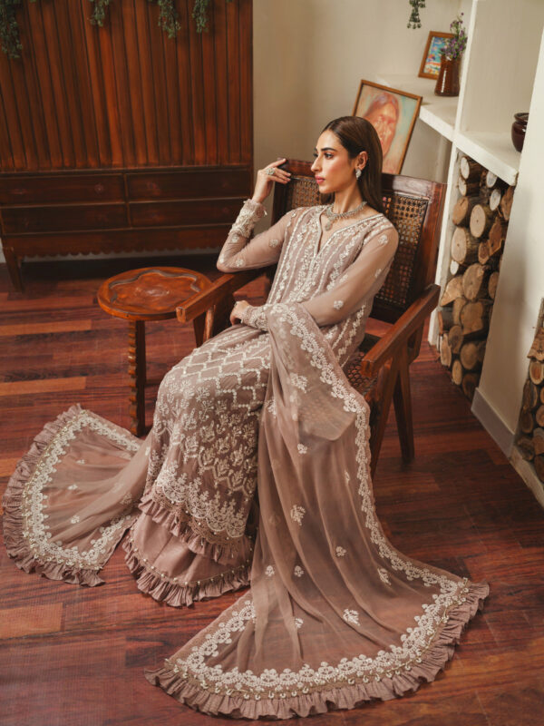 Sifa Eda Mysha Embroidered Chiffon