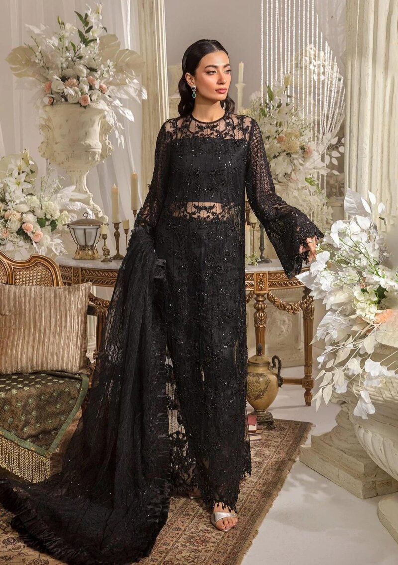 Elaf Premium Efe-05 Majesty Evara Embroidered Net