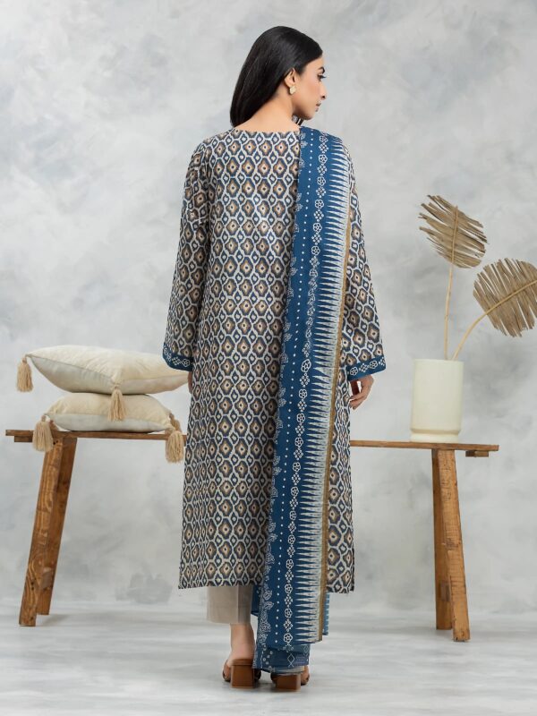 Edenrobe Ewu24A3-28143 Edenrobe Allure Khaddar Printed Collection