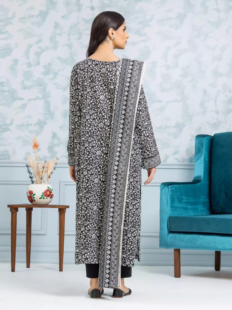 Edenrobe Ewu24A3-29304 Edenrobe Allure Khaddar Printed Collection