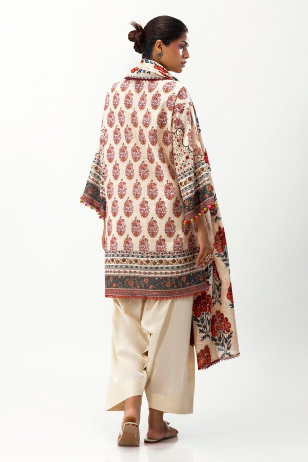 Sana Safinaz D-03A Mahay Printed Slub Collection