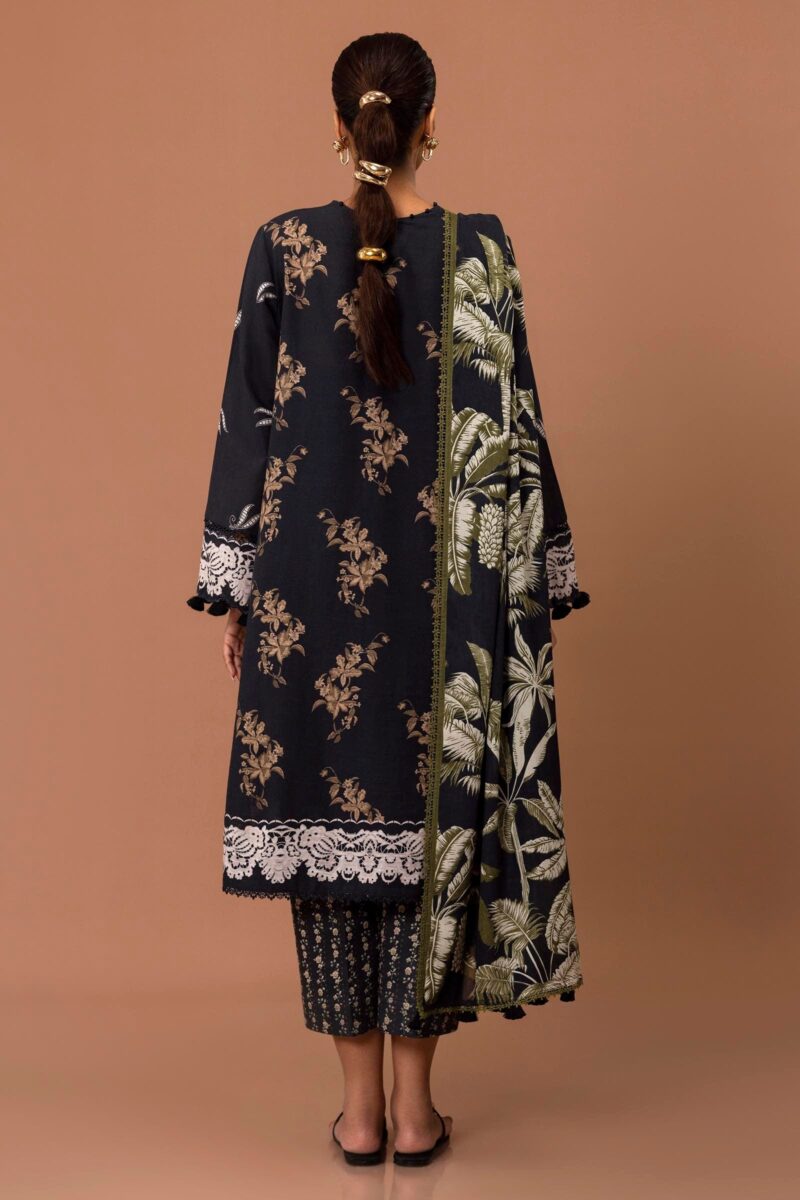 Sana Safinaz D-06a Mahay Embroidered Slub Collection