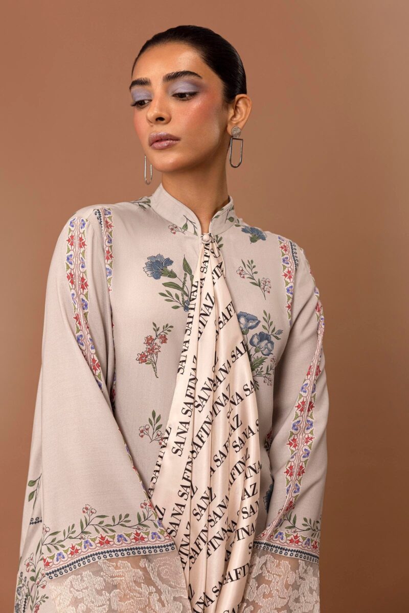 Sana Safinaz D-08b Mahay Embroidered Linen Collection