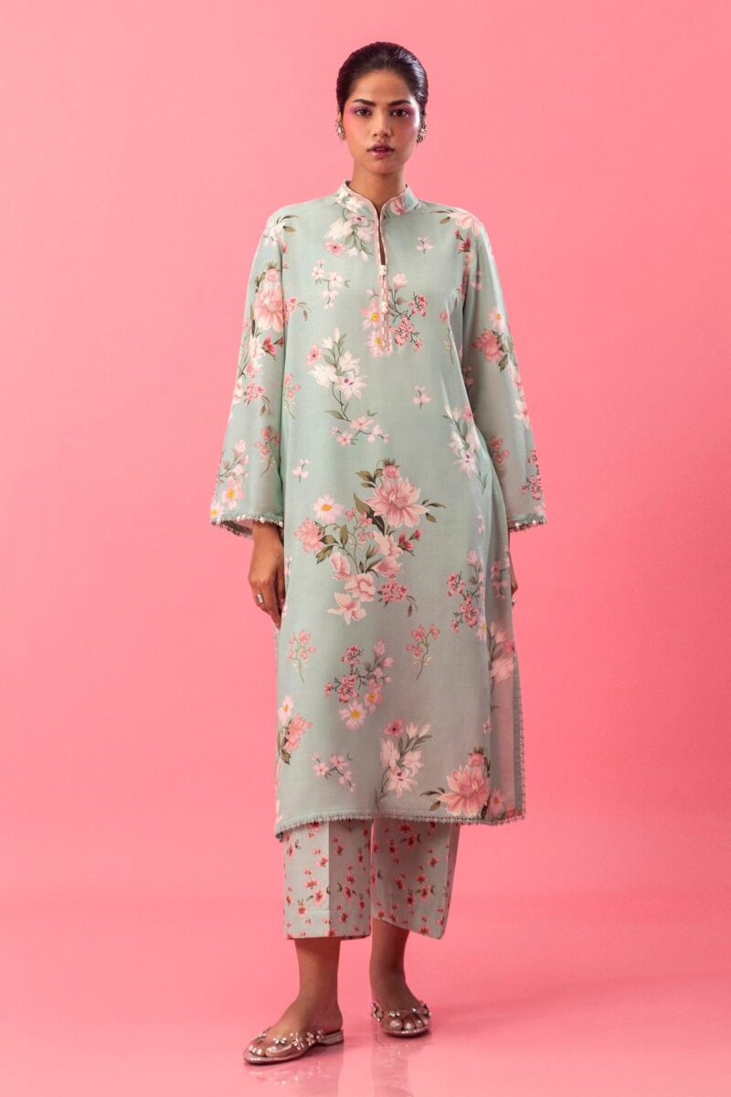 Sana Safinaz D-13a Mahay Embroidered Linen Collection