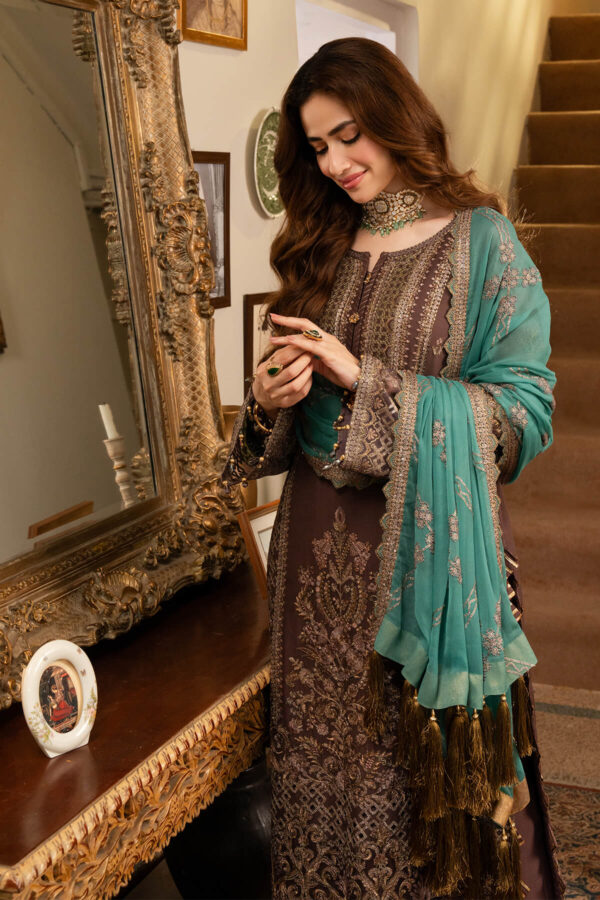 Imrozia I-199 Khawab Noor Jahan Embroidered Chiffon