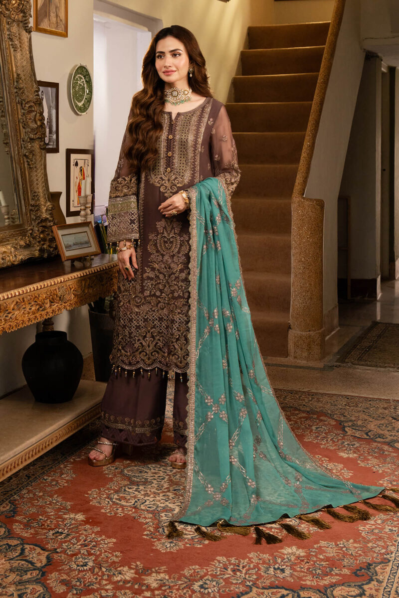 Imrozia I-199 Khawab Noor Jahan Embroidered Chiffon