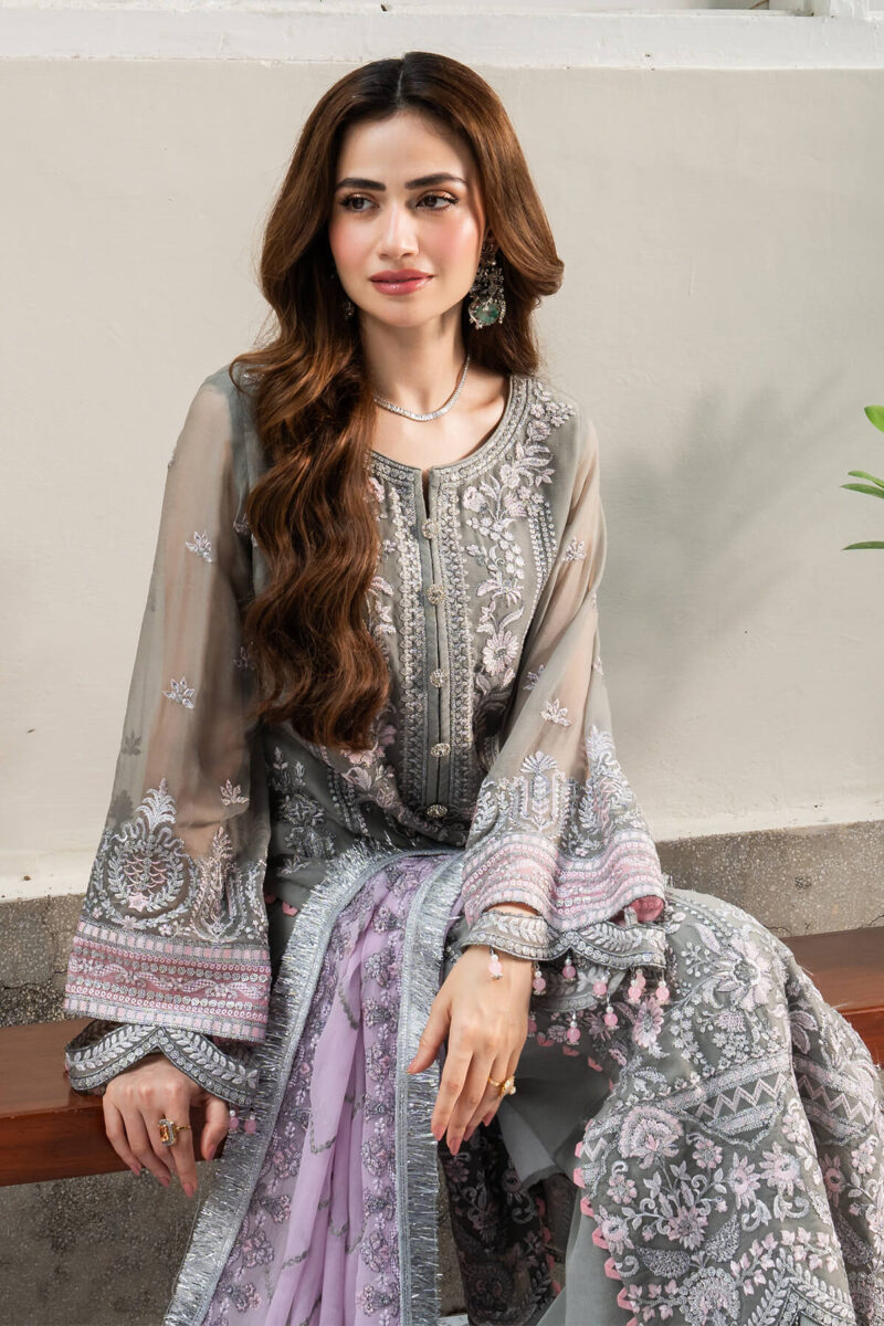 Imrozia I-200 Noor Noor Jahan Embroidered Chiffon