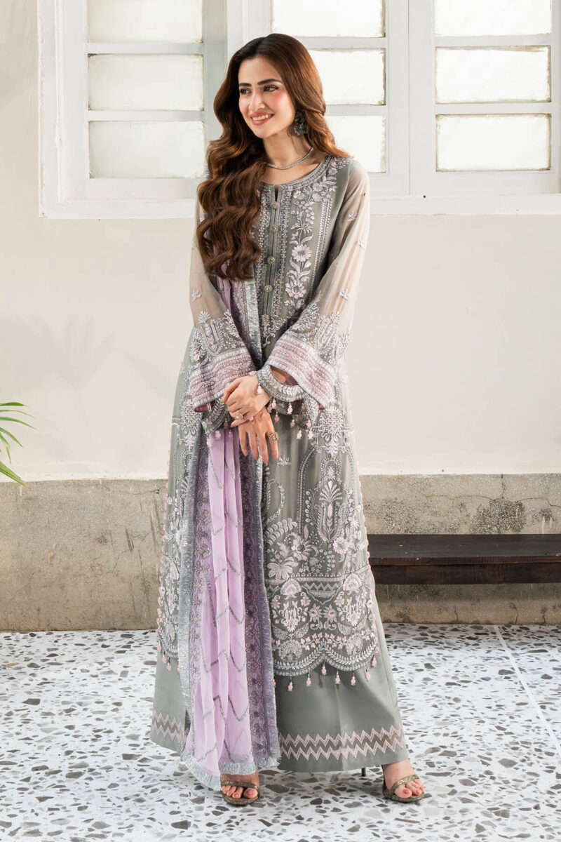 Imrozia I-200 Noor Noor Jahan Embroidered Chiffon