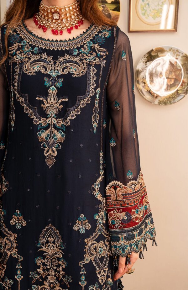 Imrozia I-201 Husn Noor Jahan Embroidered Chiffon