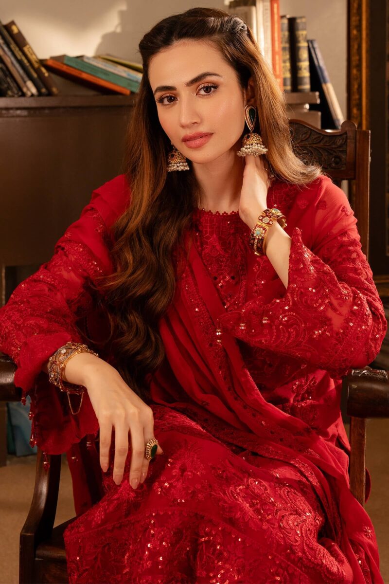 Imrozia I-205 Zaib Noor Jahan Embroidered Chiffon