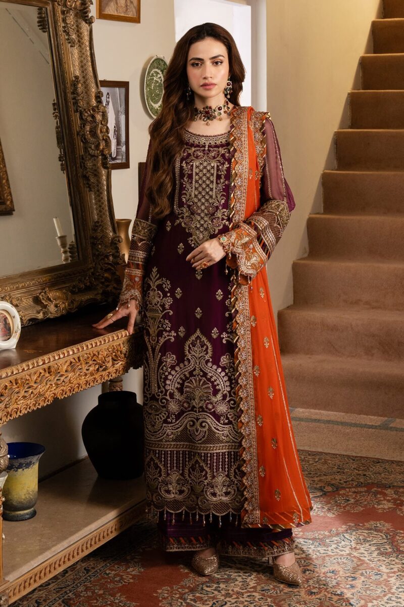 Imrozia I-206 Chandni Noor Jahan Embroidered Chiffon