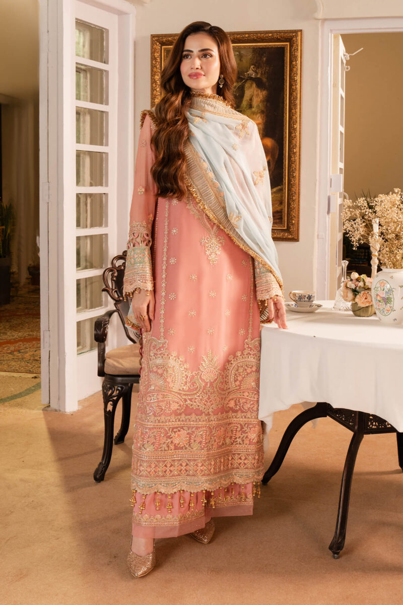 Imrozia I-207 Dilkash Noor Jahan Embroidered Chiffon