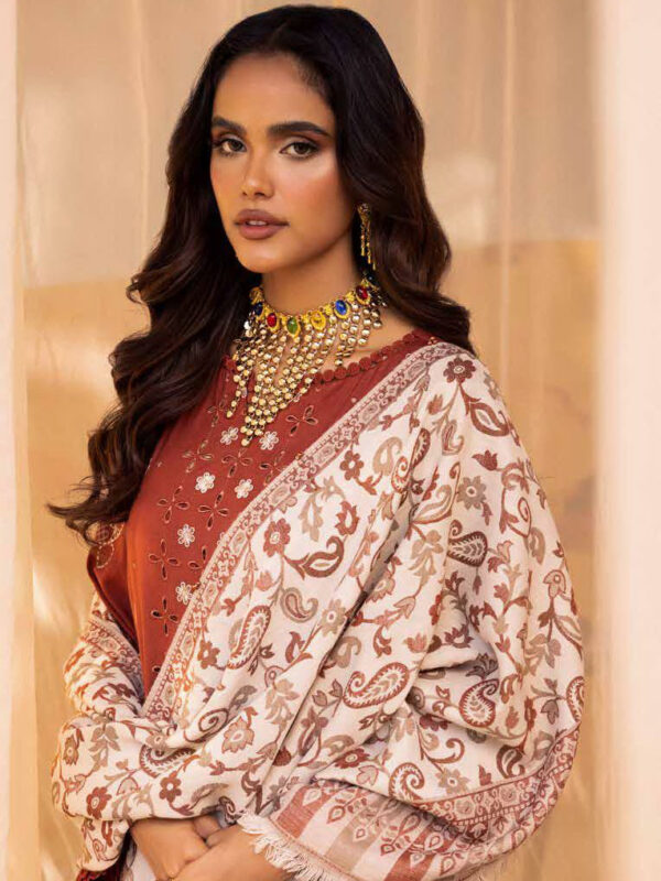 Nureh Ne-66 Nureh Exclusive Embroidered Dhanak Collection