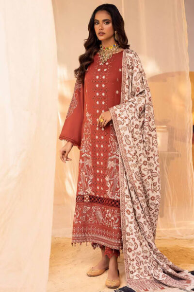 Nureh Ne-66 Nureh Exclusive Embroidered Dhanak Collection