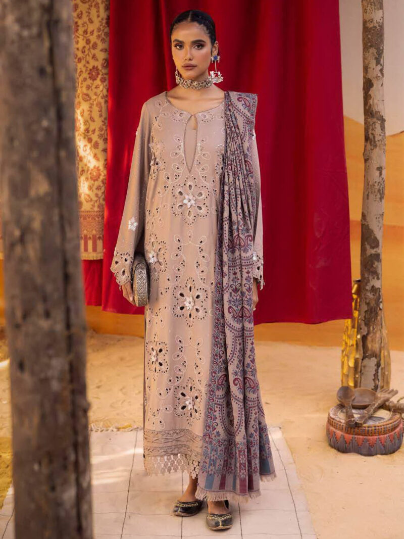 Nureh Ne-62 Nureh Exclusive Embroidered Dhanak Collection