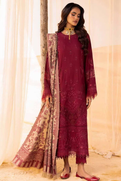 Nureh Ne-64 Nureh Exclusive Embroidered Dhanak Collection