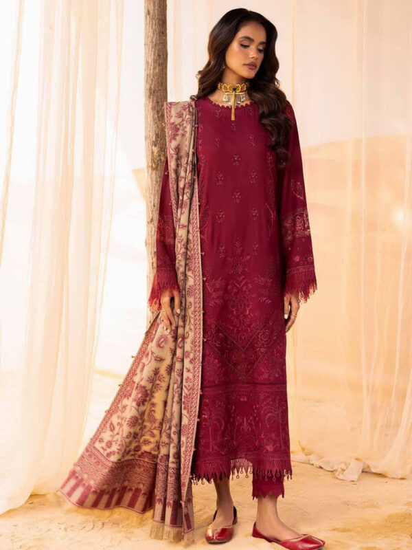 Nureh Ne-64 Nureh Exclusive Embroidered Dhanak Collection