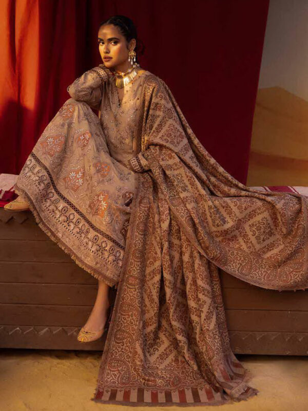 Nureh Ne-65 Nureh Exclusive Embroidered Dhanak Collection