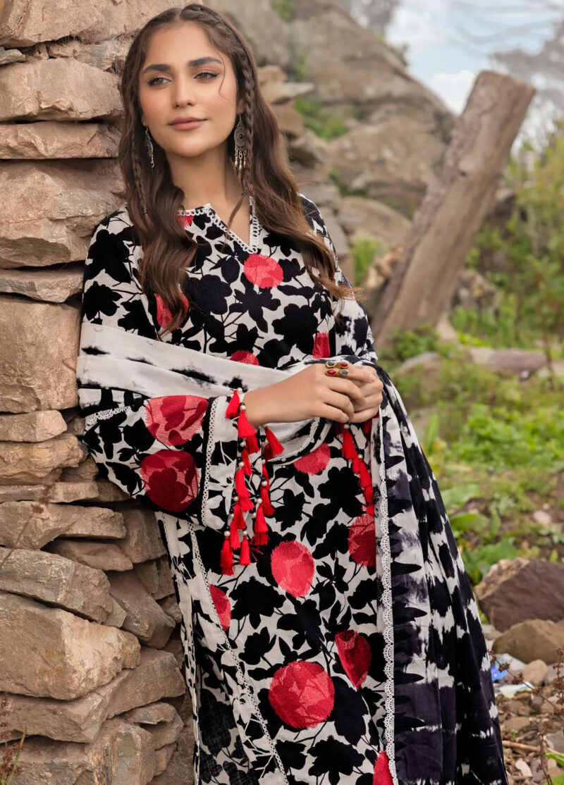 Gul Ahmed K-42019 Embroidered Khaddar Collection