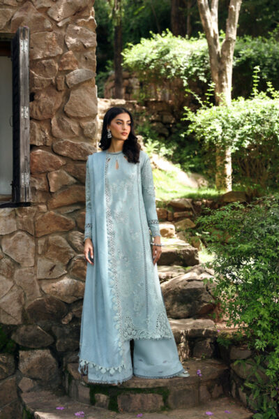 Qalamkar Lm-08 Neala Qlinekari Embroidered Linen Collection