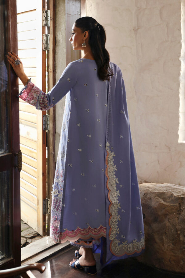 Qalamkar Lm-09 Lorna Qlinekari Embroidered Linen Collection