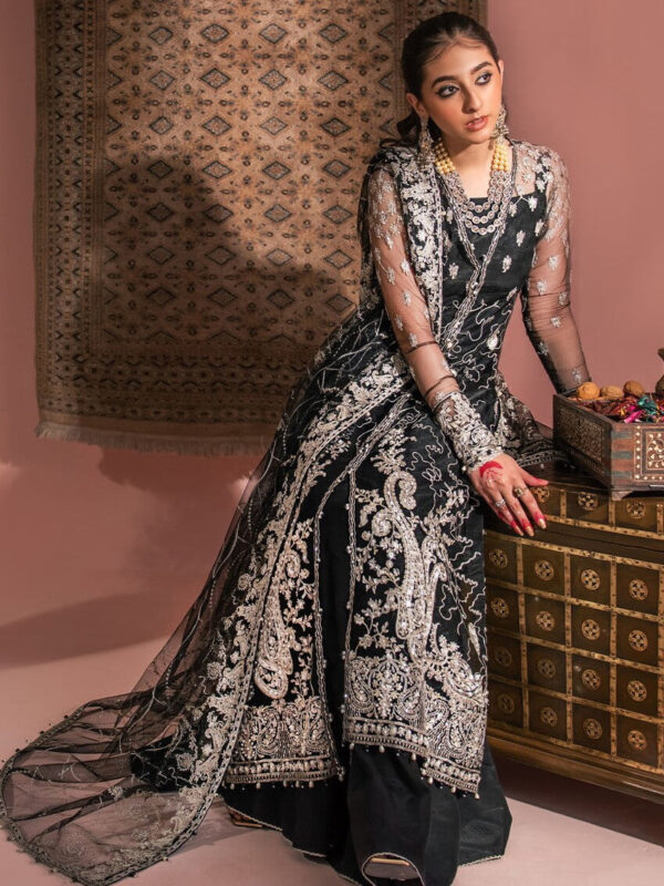 Aik Atelier Look-06 Wedding Festive Embroidered Net