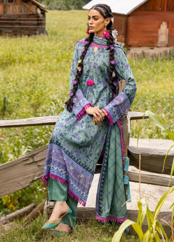 Gul Ahmed Lt-42002 Printed Linen Collection