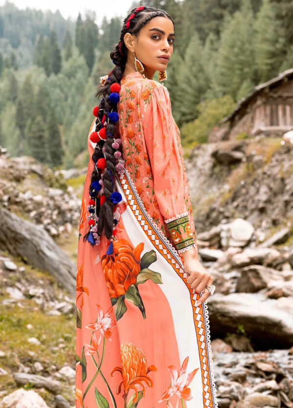 Gul Ahmed Lt-42009 Printed Linen Collection