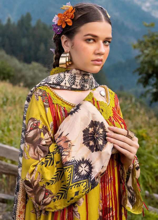 Gul Ahmed Lt-42012 Printed Linen Collection