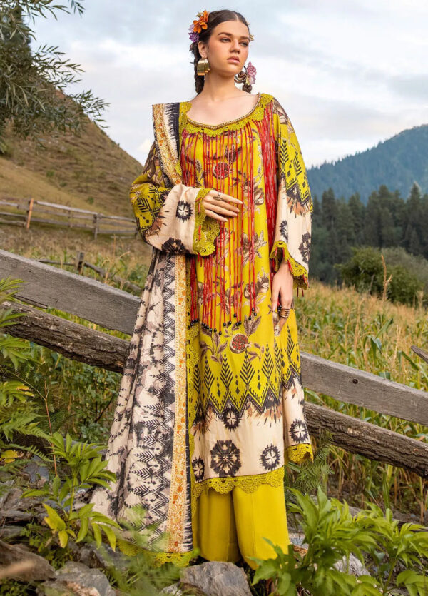 Gul Ahmed Lt-42012 Printed Linen Collection