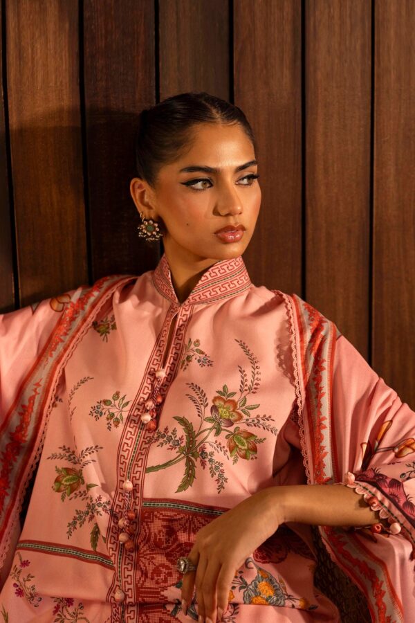 Sana Safinaz D-25A Muzlin Embroidered Linen Collection