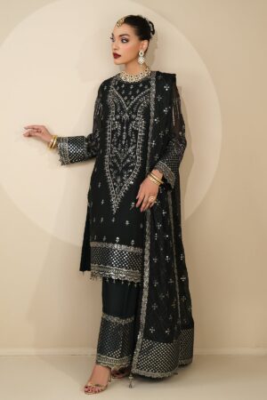 Alizeh Fashion Uf-V03d04 Minerva Embroidered Chiffon