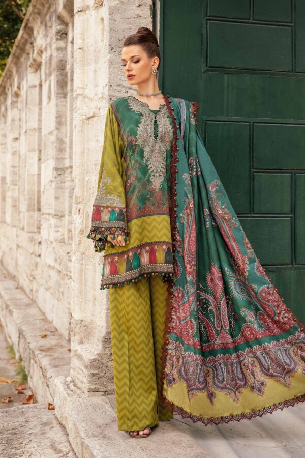 Maria.B Mpt-2305-A Mprints Printed Linen Collection