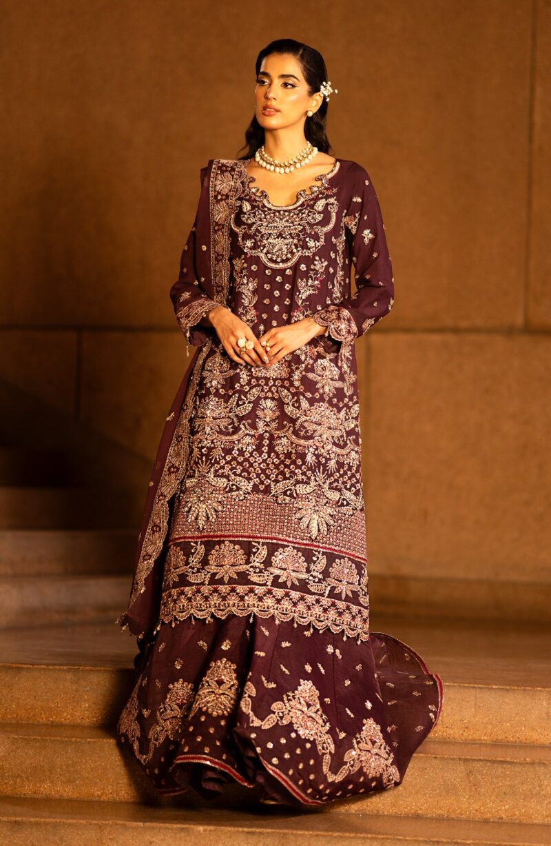 Emaan Adeel Adiba Casabella Embroidered Chiffon