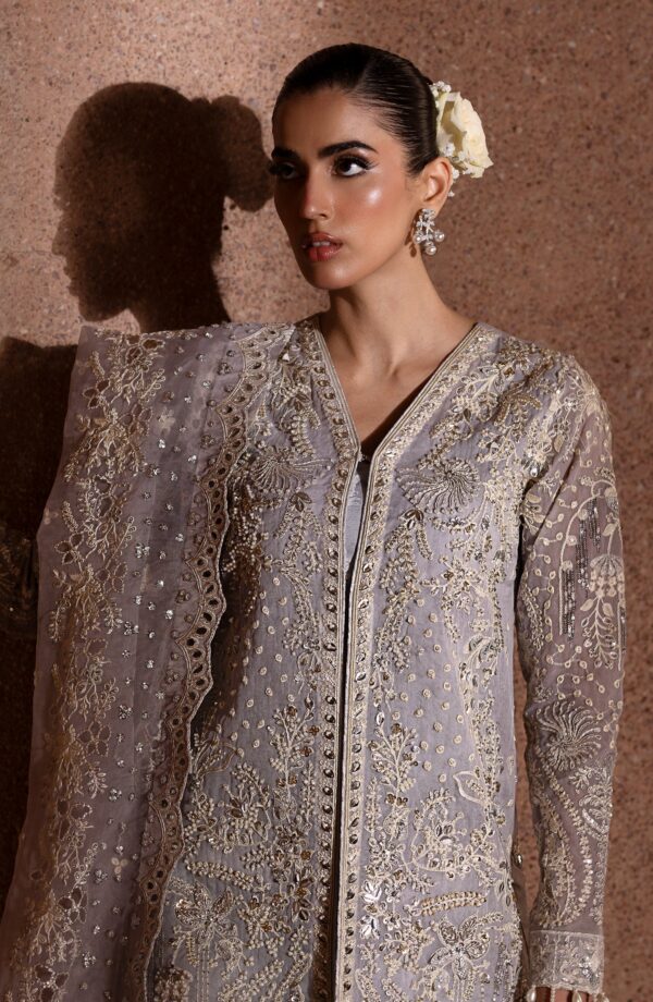 Emaan Adeel Marina Casabella Embroidered Organza